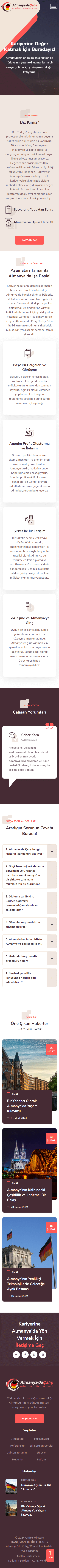Fatih Web Tasarım Proje Detayı Mobil Görünüm