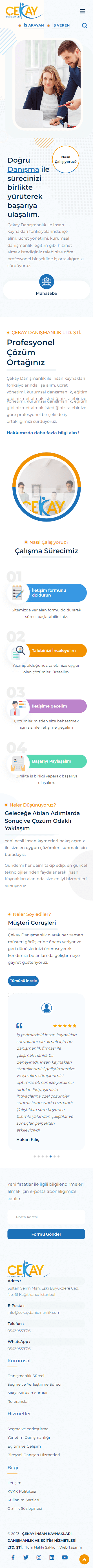 Fatih Web Tasarım Proje Detayı Mobil Görünüm