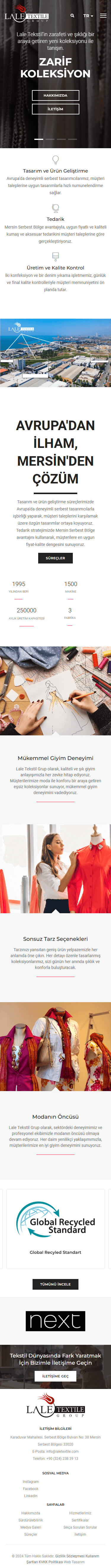 Fatih Web Tasarım Proje Detayı Mobil Görünüm