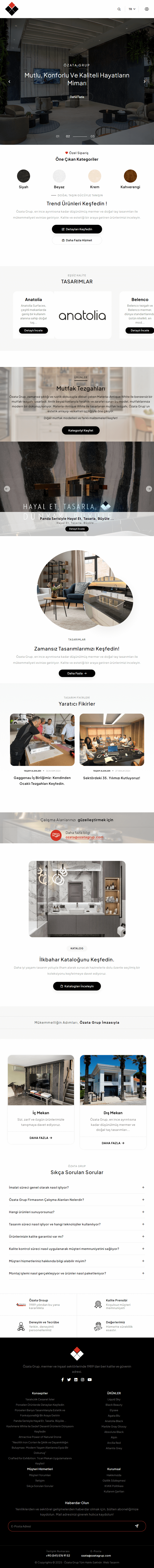 Fatih Web Tasarım Proje Detayı Tablet Görünüm